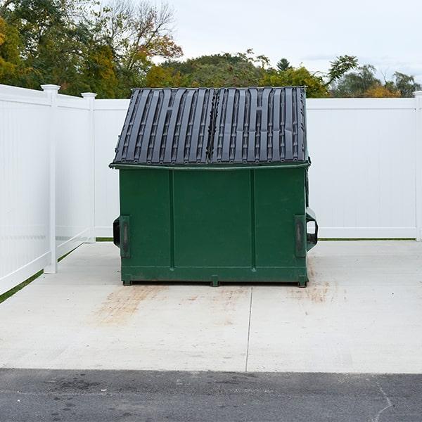 commercial dumpsters normally deliver their dumpsters within a few business days of request